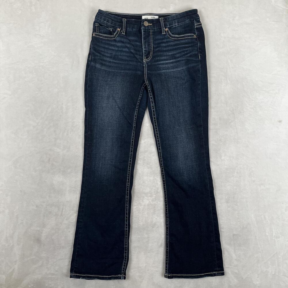 BKE Gabby Curvy High Rise Bootcut Jeans Womens 26x29.5 Blue Dark Wash Denim